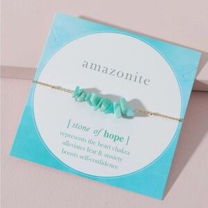 Amazonite Stone Bracelet- NWT